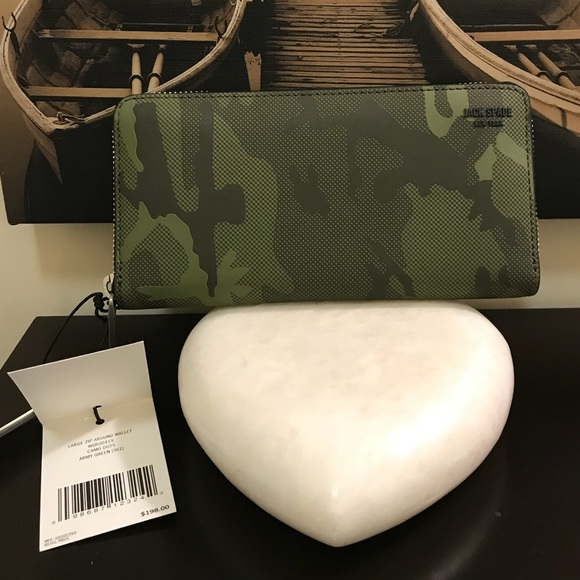 jack spade camo wallet